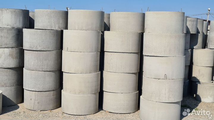 Кольца жби кс7-3/7-6/7-9горловина-Доставка-Монтаж