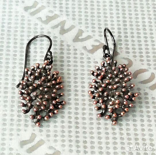 Серьги серебро С180