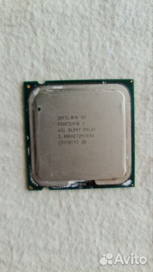 Процессор intel pentium 4 631
