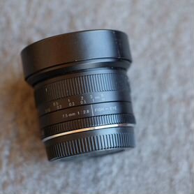 Объектив 7Artisans 7.5mm F2.8 Fisheye