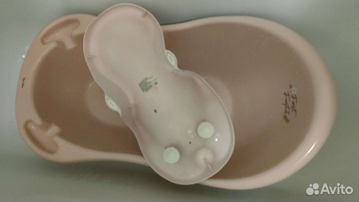 Ванночка для купания с горкой