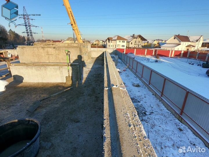 Полистиролбетонные мегаблоки с завода с доставкой