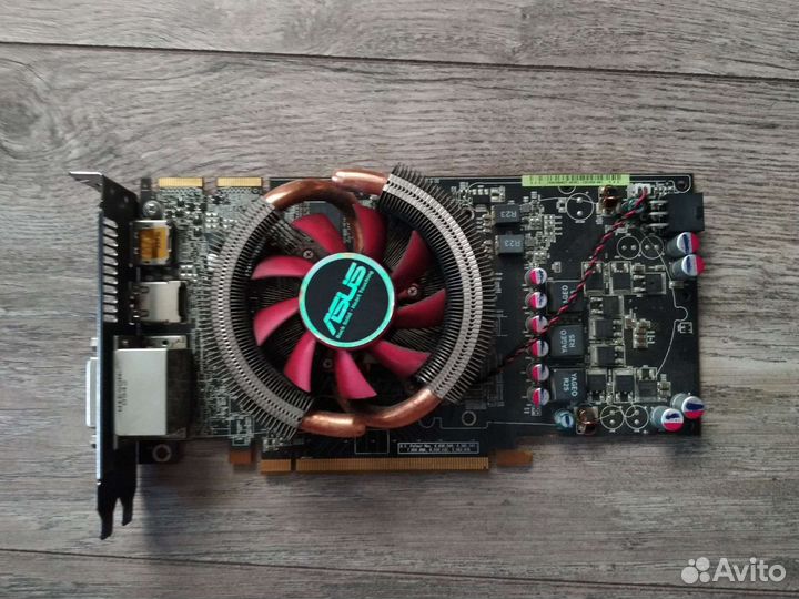 Видеокарта radeon hd 5770 1gb на запчасти
