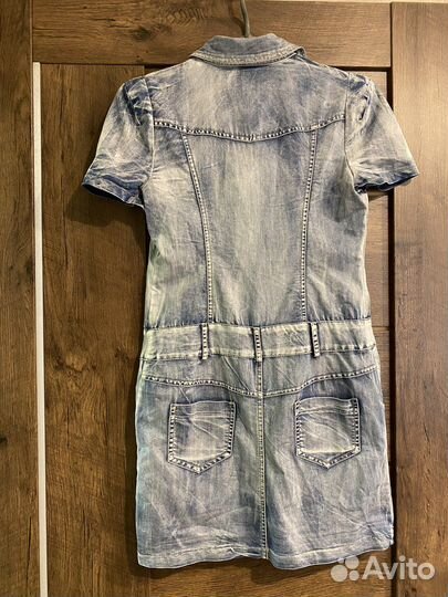 Платье джинсовое 42