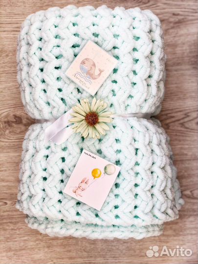 Плед ручной работы