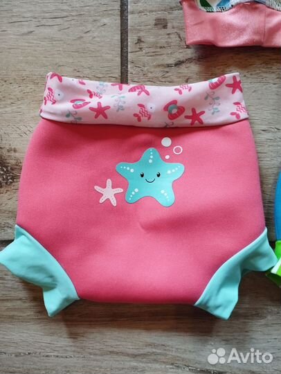 Трусики и шапочка для плавания