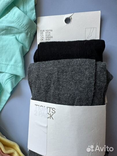 Одежда пакетом для девочки 98 104 hm