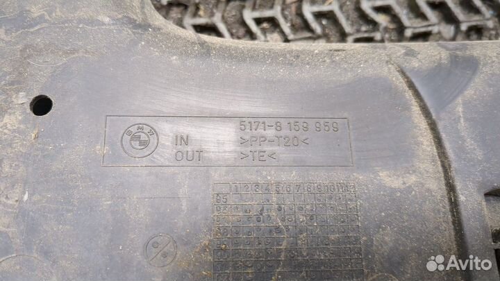 Воздухозаборник BMW 5 E39, 2002