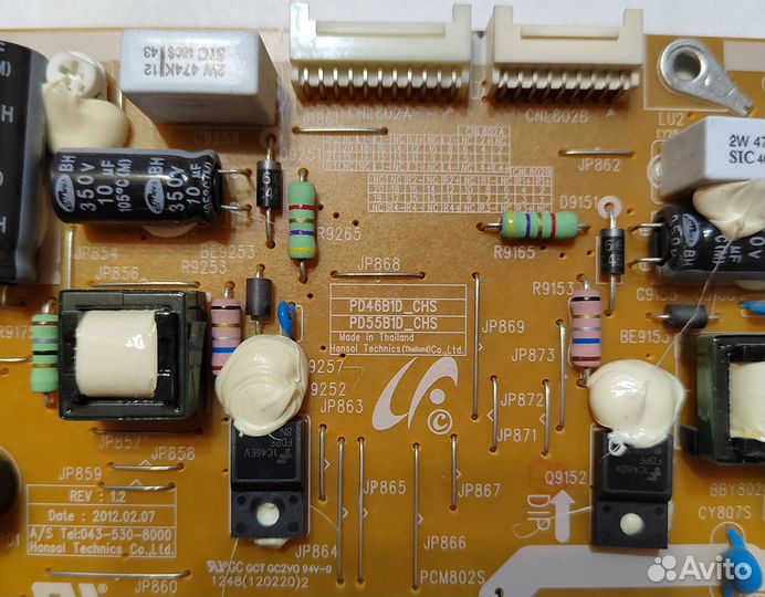 Бп Samsung BN44-00518B pd46b1d CHS оригинал