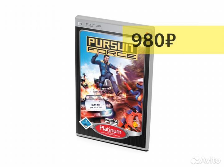 Pursuit Force Platinum, б/у (PSP)