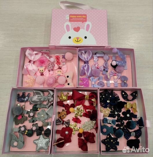 Заколки и резинки для волос