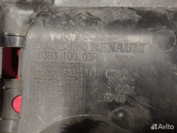 Пыльник рулевой рейки левый рено дастер