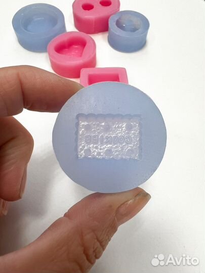 Силиконовая форма (молд) Печенька