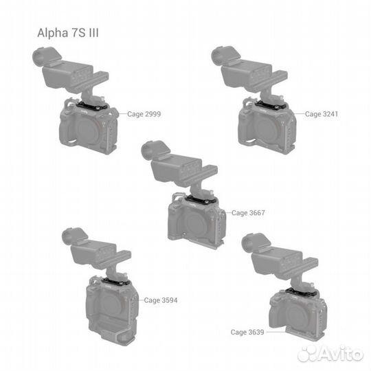 SmallRig MD4019 Адаптер для установки ручки Sony F