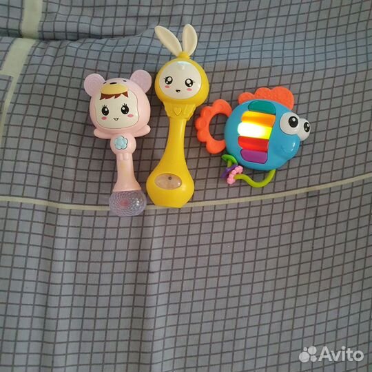 Детские игрушки музыкальные пакетом
