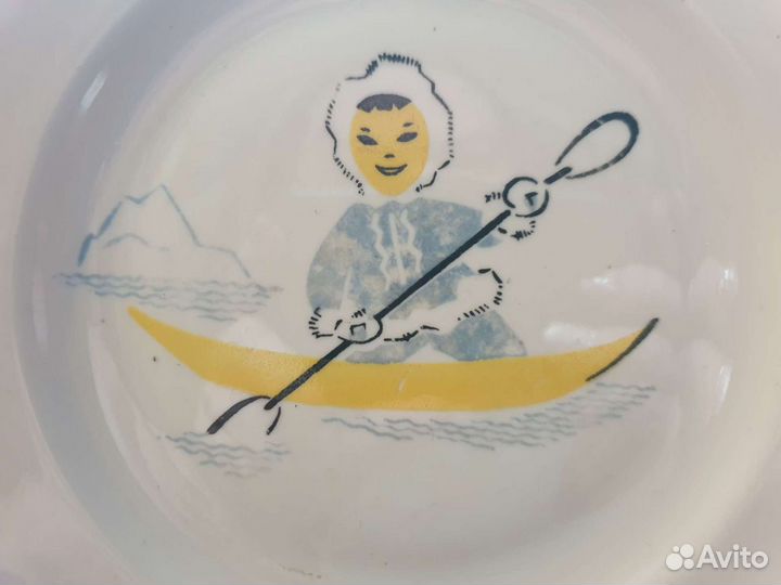 Блюдо тарелка чукча эскимос