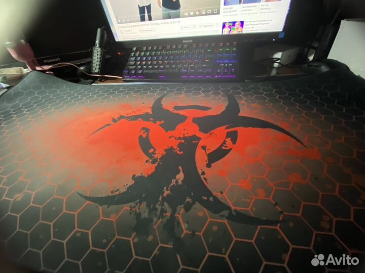 Игровой коврик для мыши большой