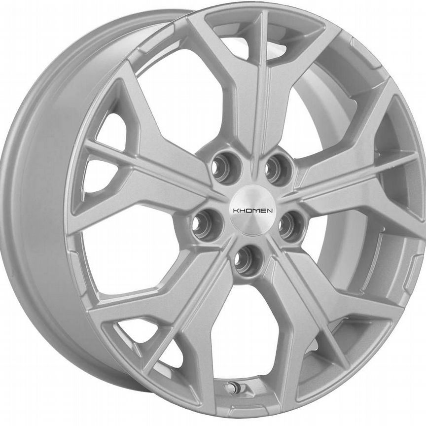 Диски Khomen KHW1715 7x17 5x114.3 ET39 D60.1 F-Silver