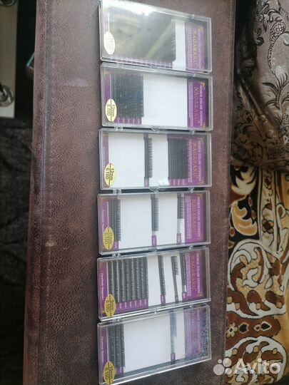 Ресницы для наращивания бу