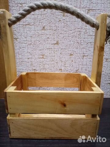 Ящик подарочный деревянный