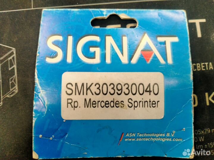 Переходная рамка Signat на Mercedes Sprinter 1DIN