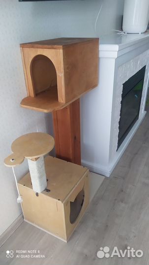 Домик для кошки с когтеточкой бу