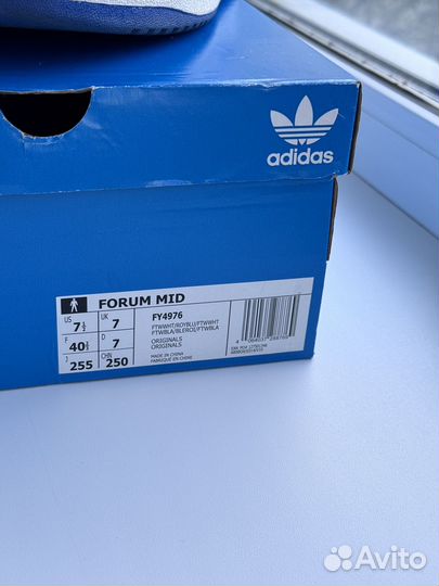 Кроссовки adidas forum mid ориг 40.5, 7.5 us, 25.5