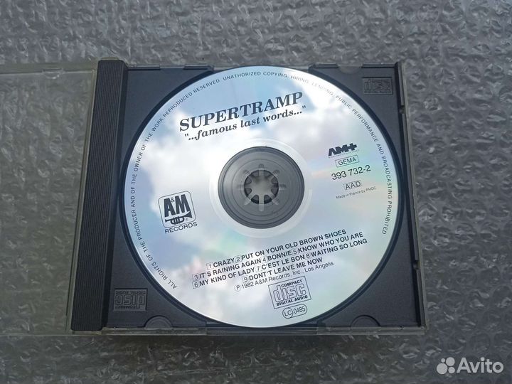 CD диски Supertramp