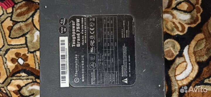 Блок питания для пк 750w