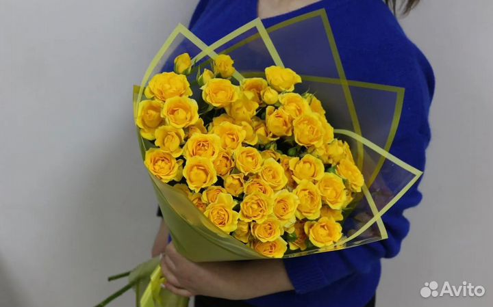 Кустовые розы / Доставка цветов