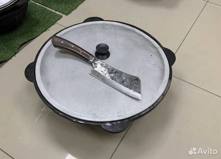 Узбeкcкий чугyнный казaн 16 литров