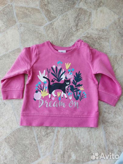 Комплект вещей на девочку 80-86р