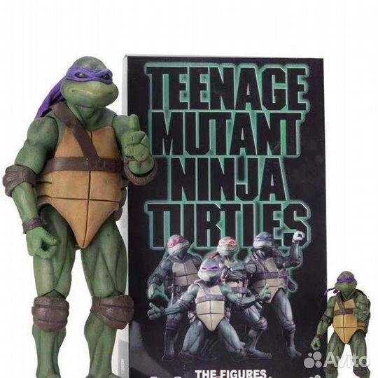 Фигурки-набор Черепашки ниндзя из Фильма Neca
