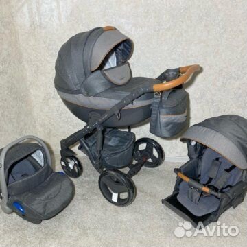 Коляска bebe mobile 3 в 1