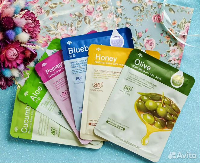 Тканевая маска патчи сыворотки для лица