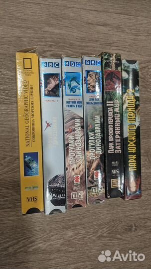 Видеокассеты vhs Динозавры BBC