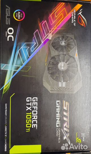 Видеокарта gtx 1050 Ti 4gb gigabyte