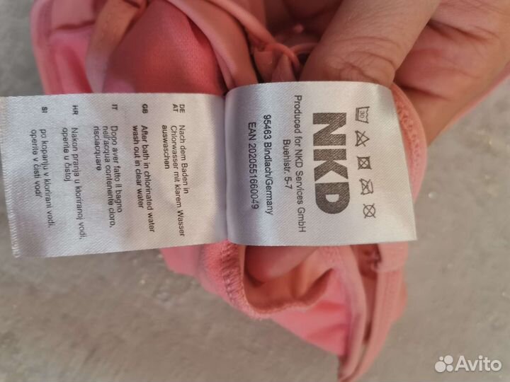 Купальник для девочки 74 80