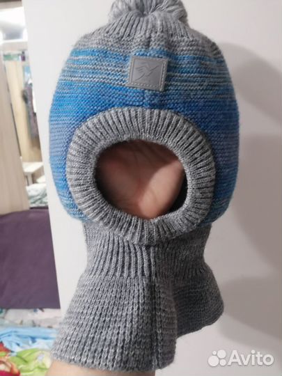 Шлем для малыша зимний Журавлик 46-48