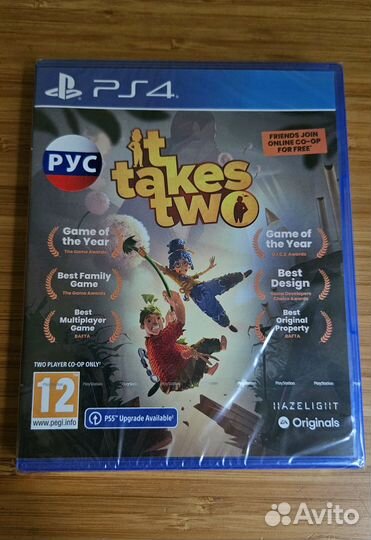 Игра It takes two ps4 ps5 запечатана
