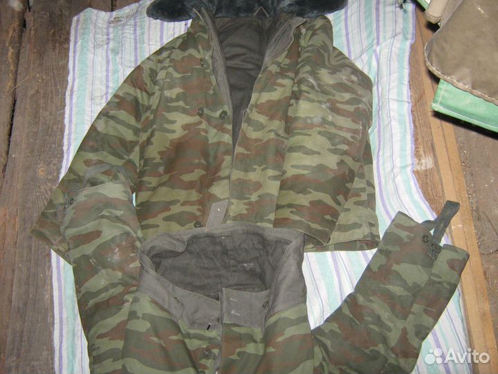 Бушлат и штаны вкпо зимние разные размеры