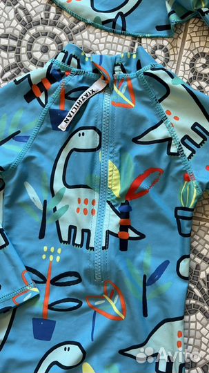 Купальный костюм детский комбинезон купальник