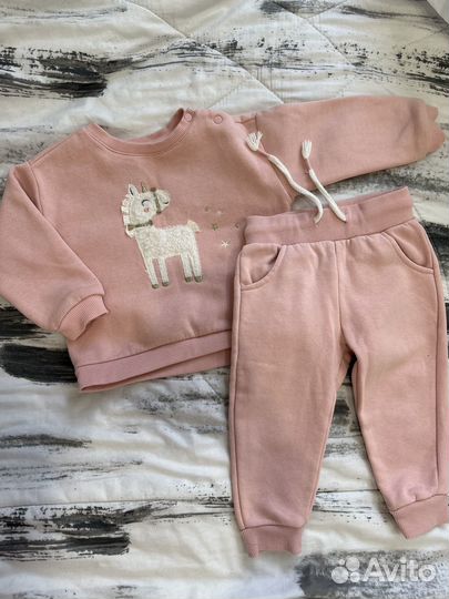 Детские вещи на девочку пакетом 80 86