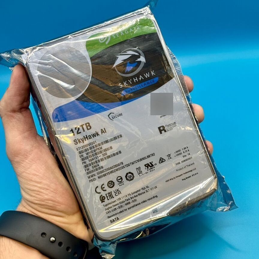 [ST12000VE001] 12тб Seagate Skyhawk