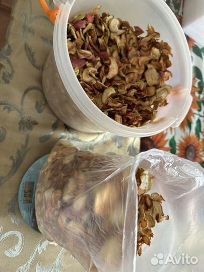 Сушеные яблоки