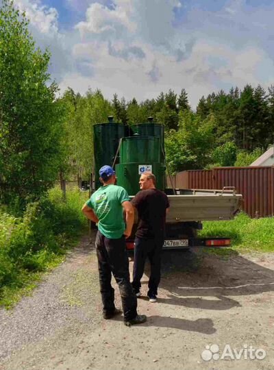 Септик из бетонных колец