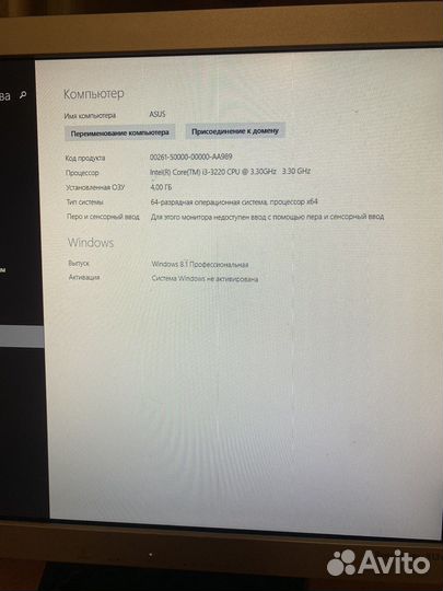 Системный блок asus