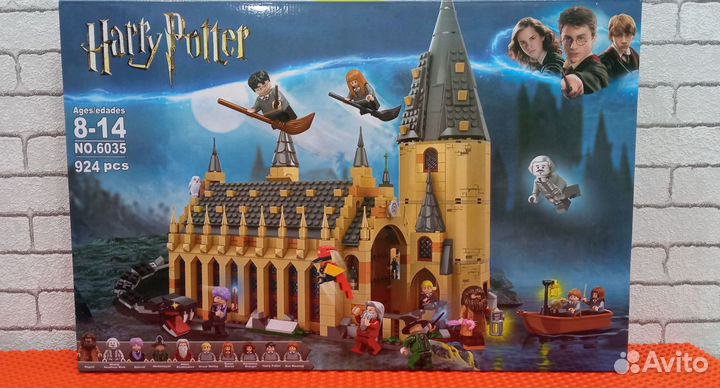 Конструктор Гарри Поттер Большой зал Хогвартса