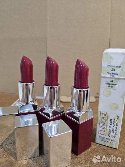 Помада для губ 24 Raspberry. Clinique