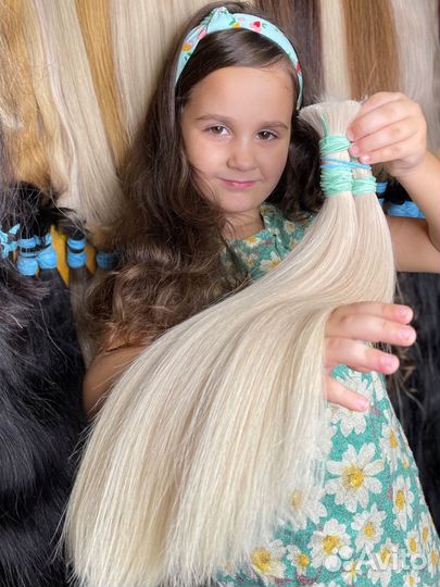 Волосы блонд 40